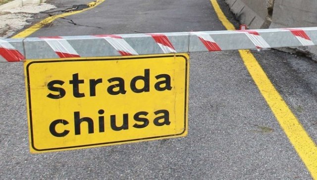 SR 552 “del Passo Rest” - Chiusura al traffico